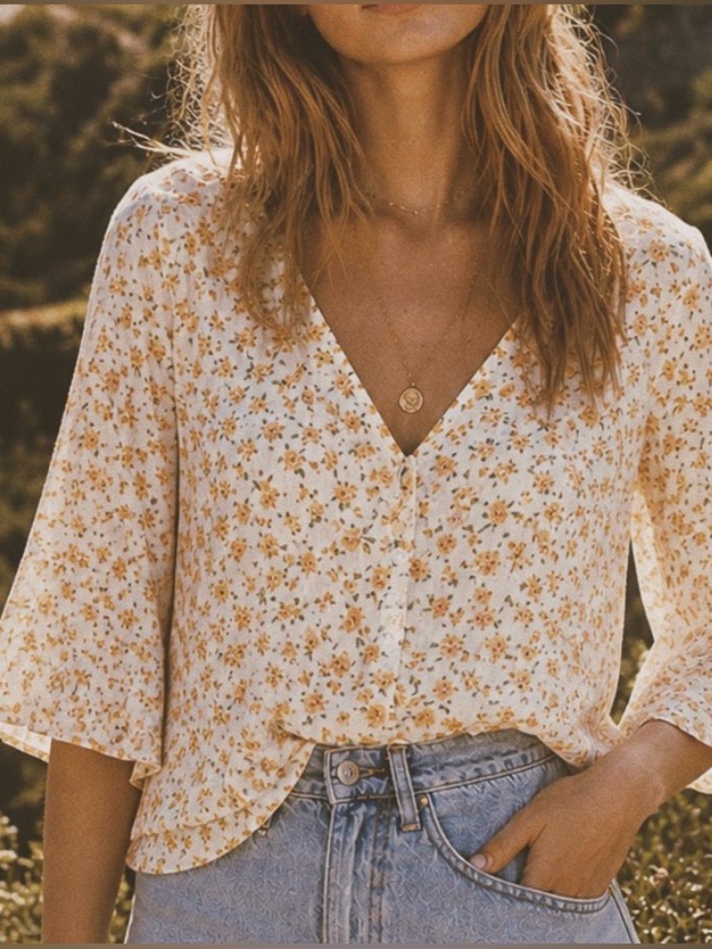 Noelle Peasant Top